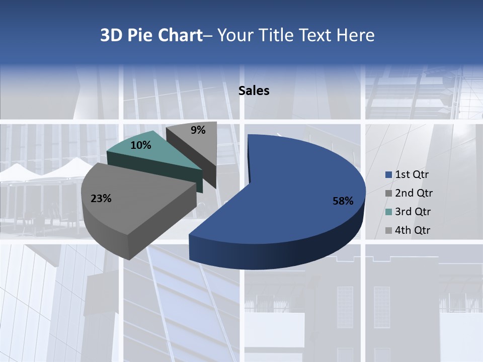 Windows Blue Tint PowerPoint Template