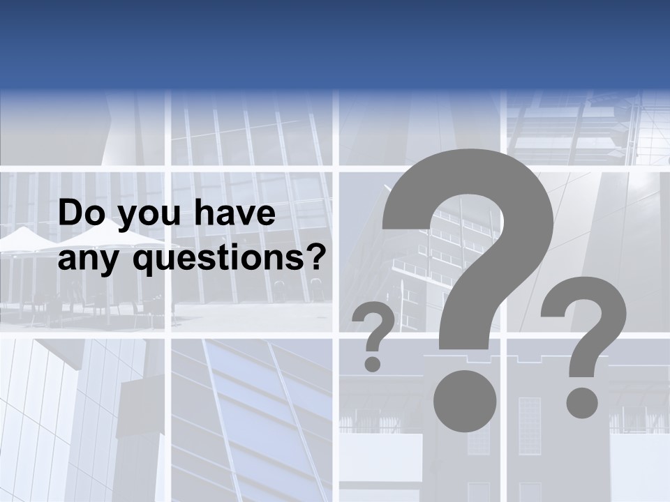 Windows Blue Tint PowerPoint Template