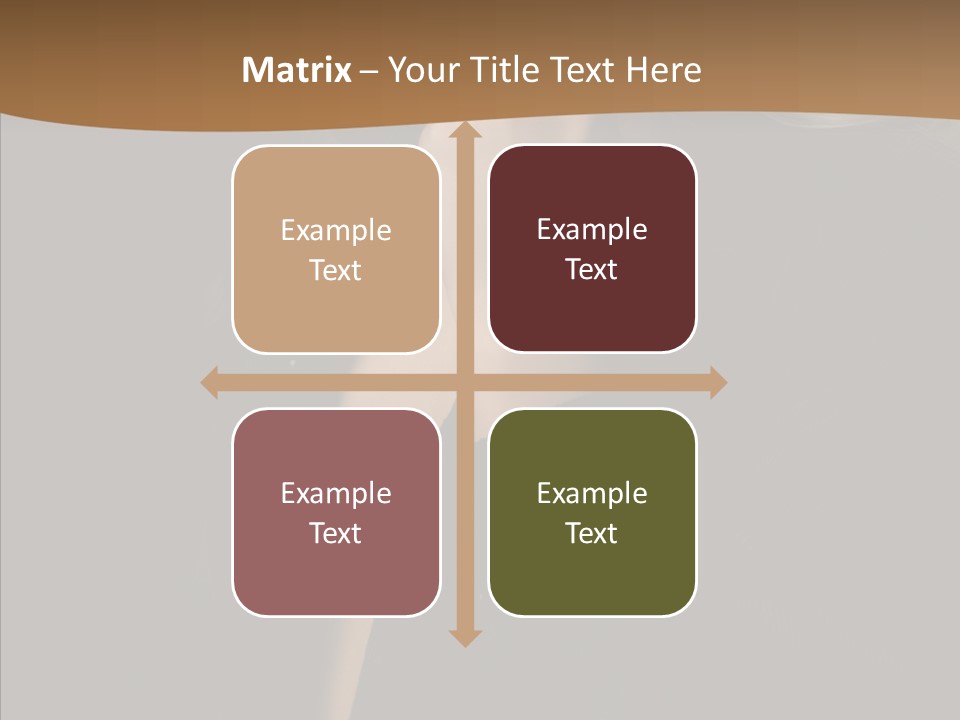 Caucasian Makeup Pretty PowerPoint Template