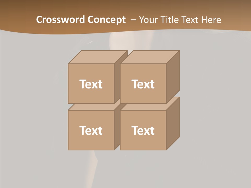 Caucasian Makeup Pretty PowerPoint Template