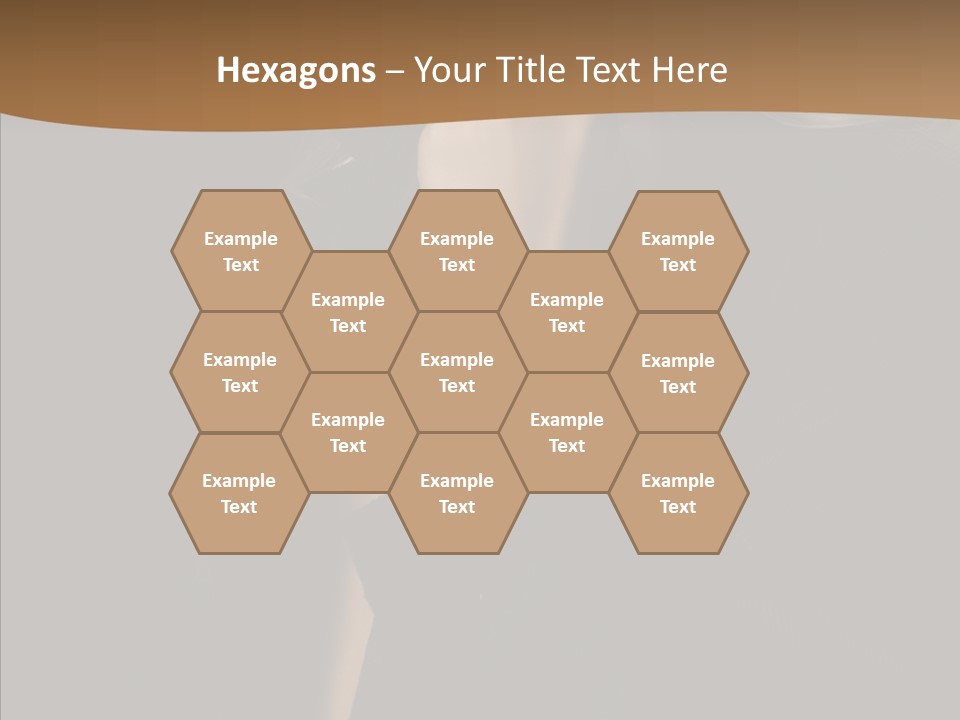 Caucasian Makeup Pretty PowerPoint Template