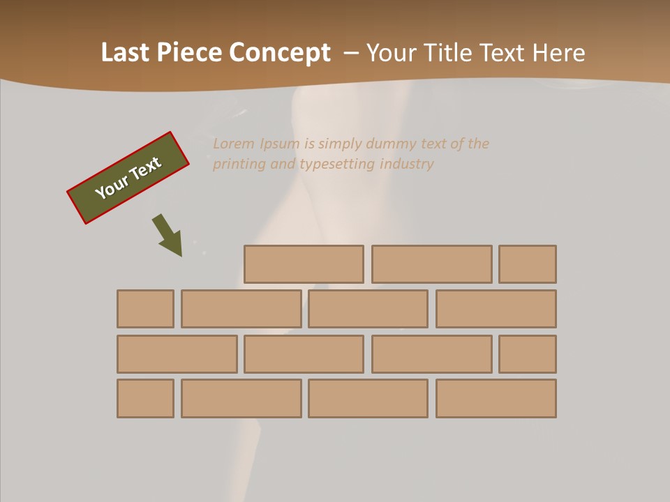 Caucasian Makeup Pretty PowerPoint Template