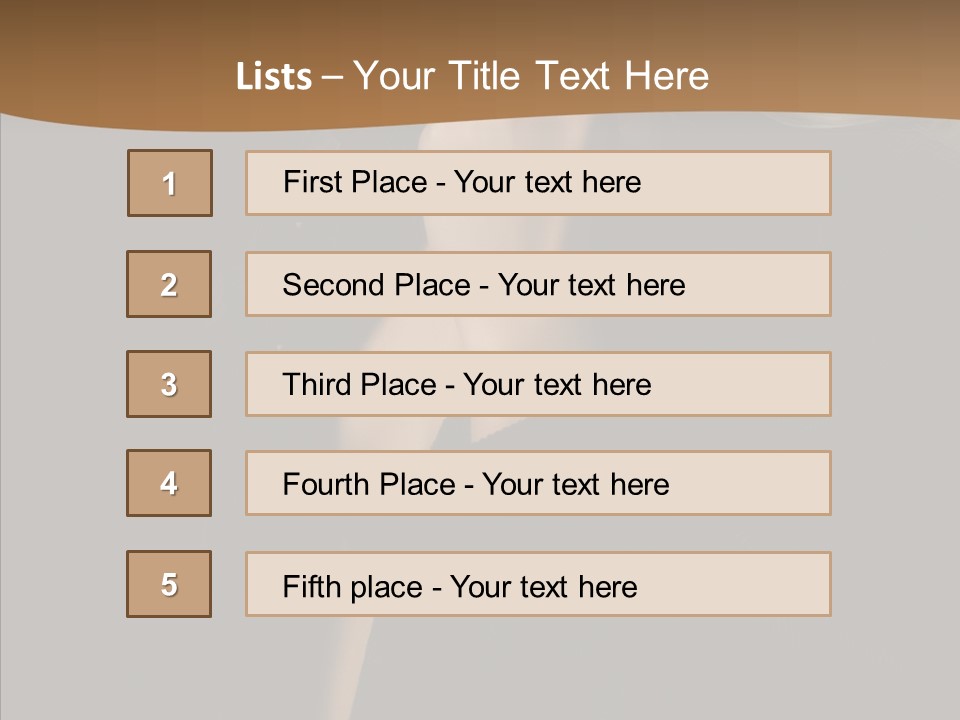 Caucasian Makeup Pretty PowerPoint Template