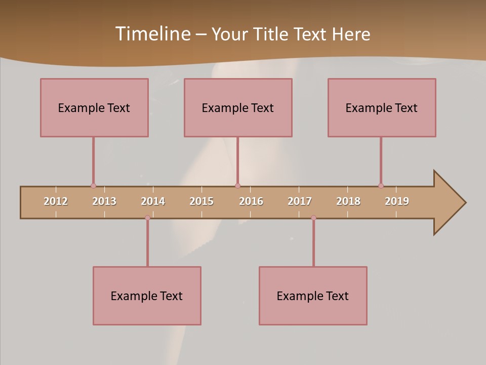Caucasian Makeup Pretty PowerPoint Template