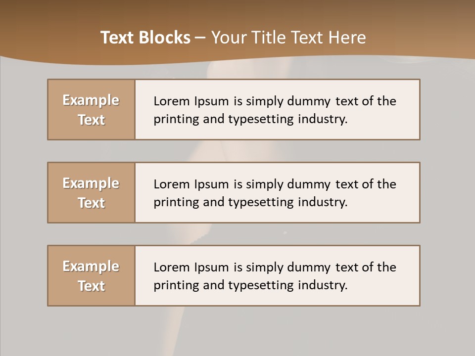 Caucasian Makeup Pretty PowerPoint Template