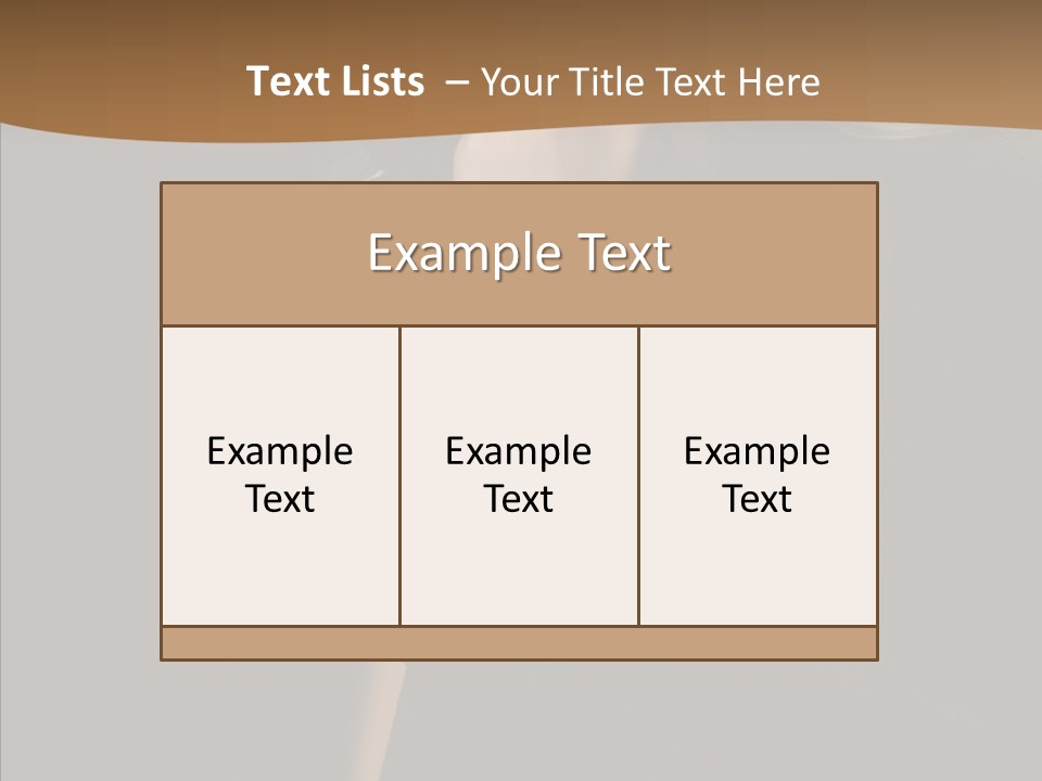 Caucasian Makeup Pretty PowerPoint Template