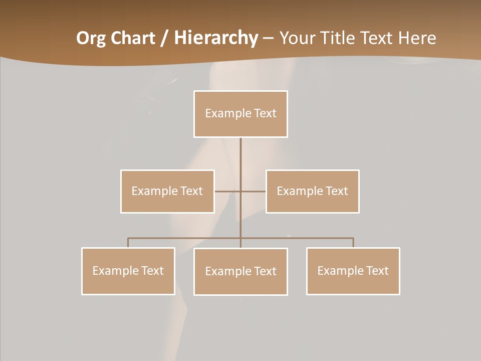 Caucasian Makeup Pretty PowerPoint Template
