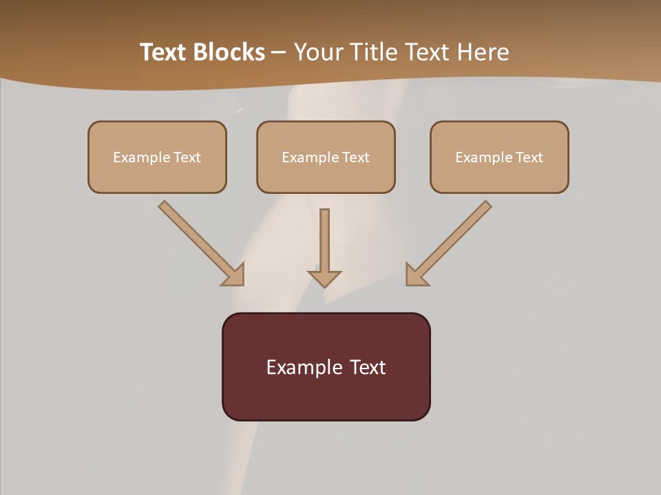 Caucasian Makeup Pretty PowerPoint Template
