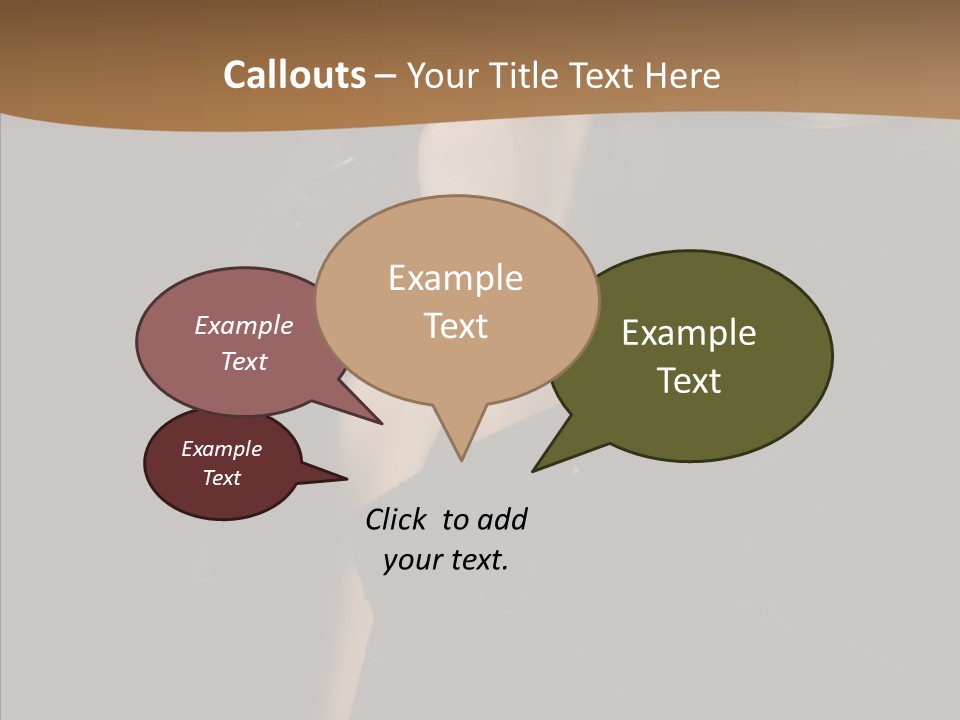 Caucasian Makeup Pretty PowerPoint Template