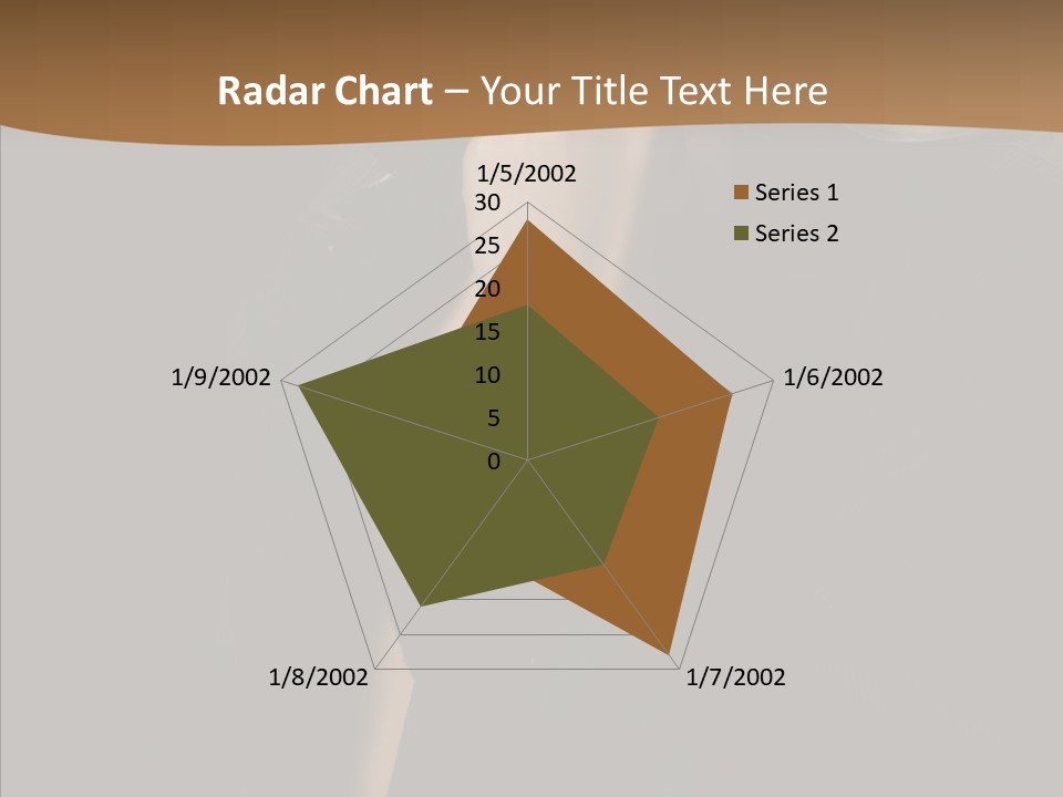 Caucasian Makeup Pretty PowerPoint Template