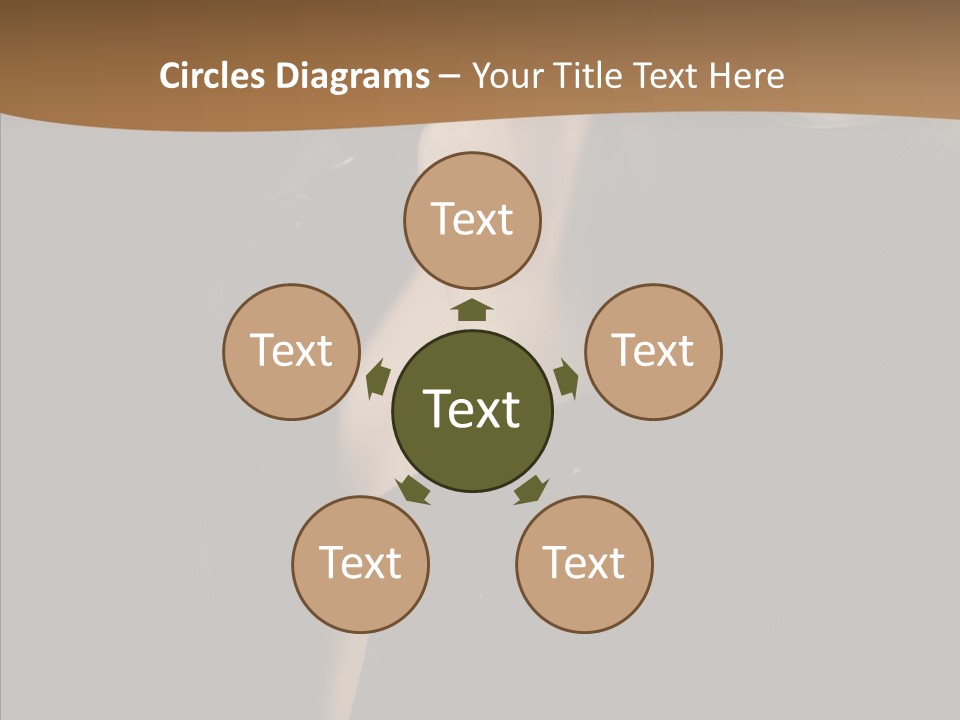 Caucasian Makeup Pretty PowerPoint Template