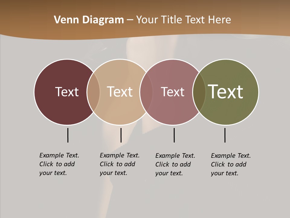 Caucasian Makeup Pretty PowerPoint Template