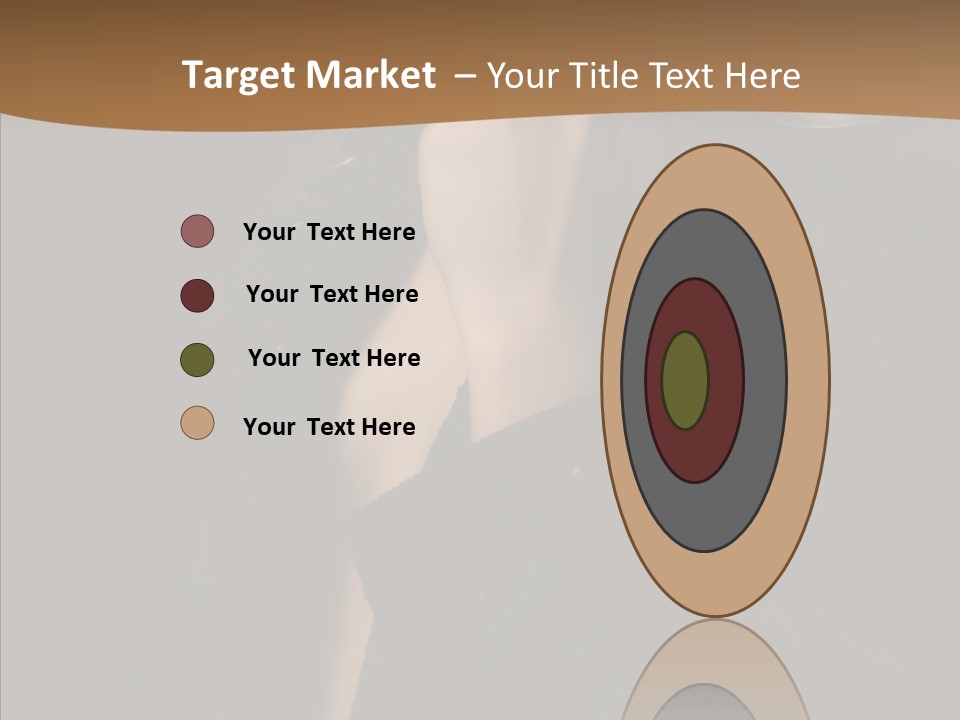 Caucasian Makeup Pretty PowerPoint Template