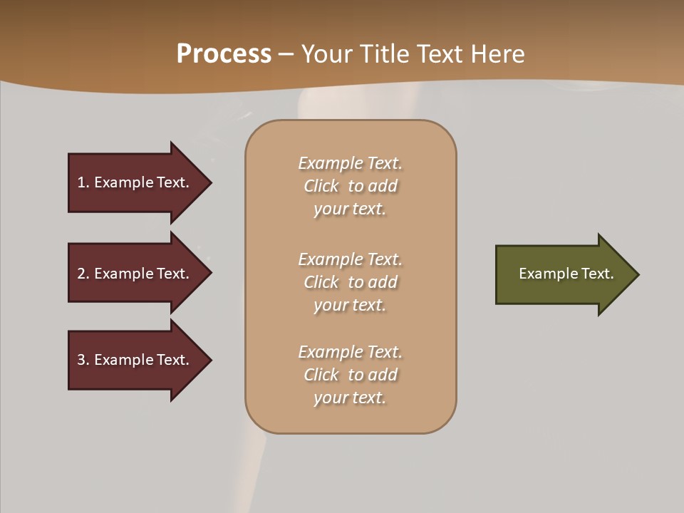 Caucasian Makeup Pretty PowerPoint Template