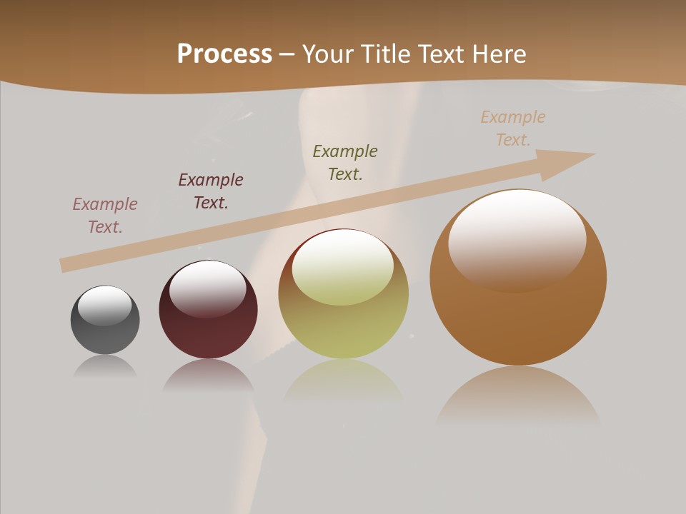 Caucasian Makeup Pretty PowerPoint Template