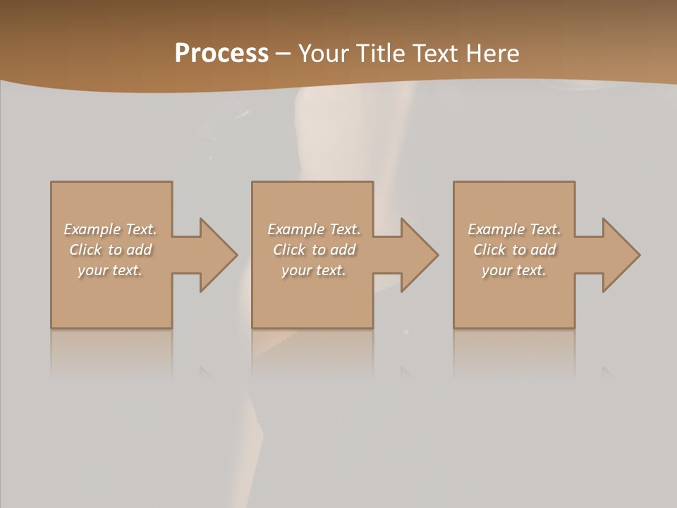 Caucasian Makeup Pretty PowerPoint Template