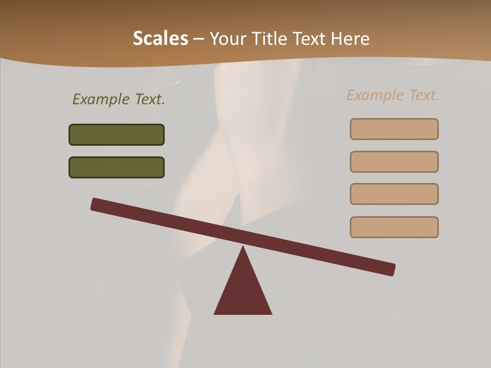 Caucasian Makeup Pretty PowerPoint Template