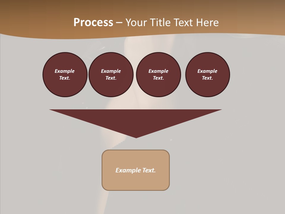 Caucasian Makeup Pretty PowerPoint Template