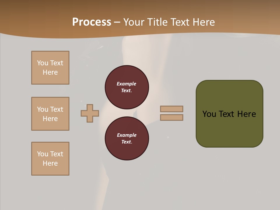 Caucasian Makeup Pretty PowerPoint Template