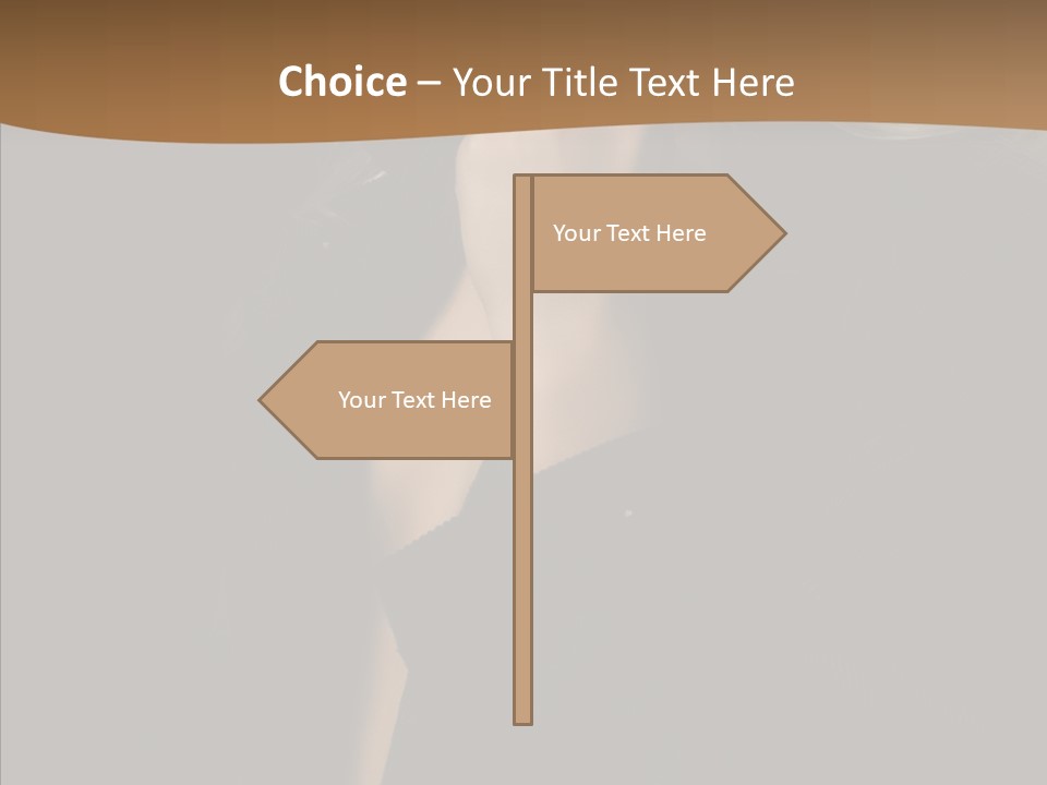 Caucasian Makeup Pretty PowerPoint Template