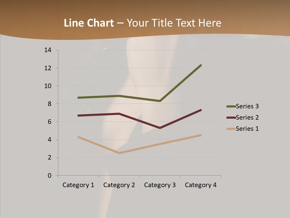 Caucasian Makeup Pretty PowerPoint Template