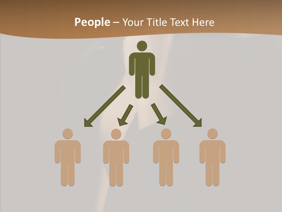 Caucasian Makeup Pretty PowerPoint Template