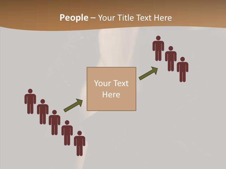 Caucasian Makeup Pretty PowerPoint Template