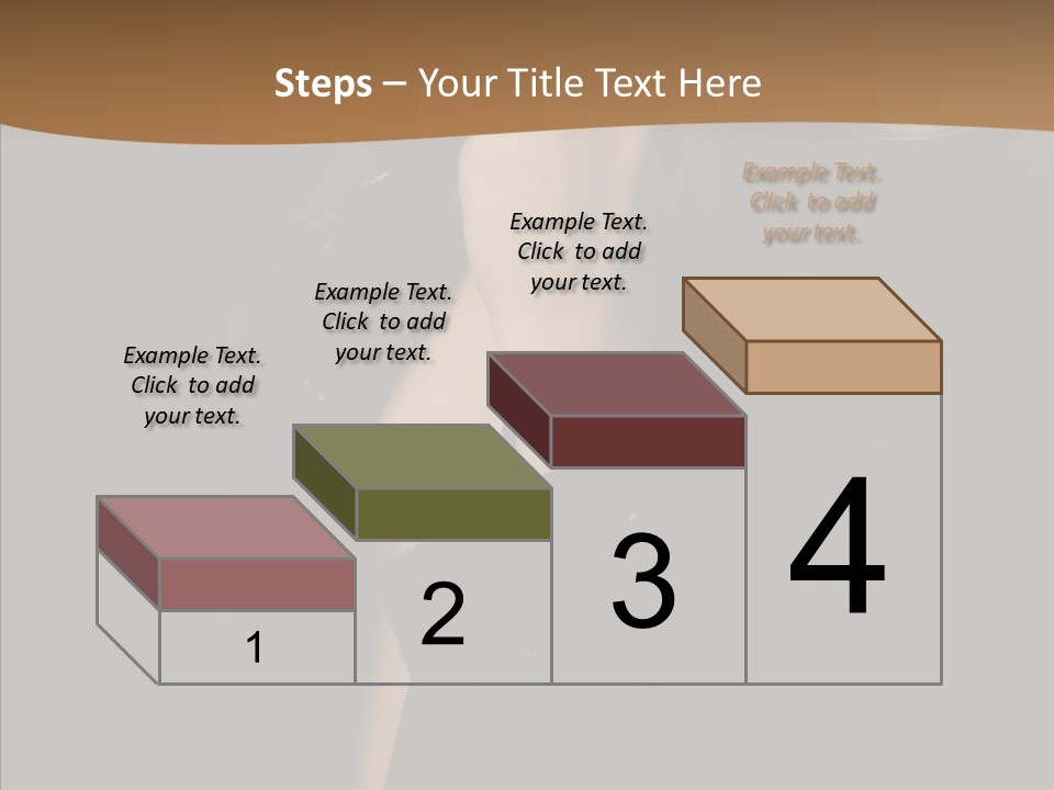 Caucasian Makeup Pretty PowerPoint Template