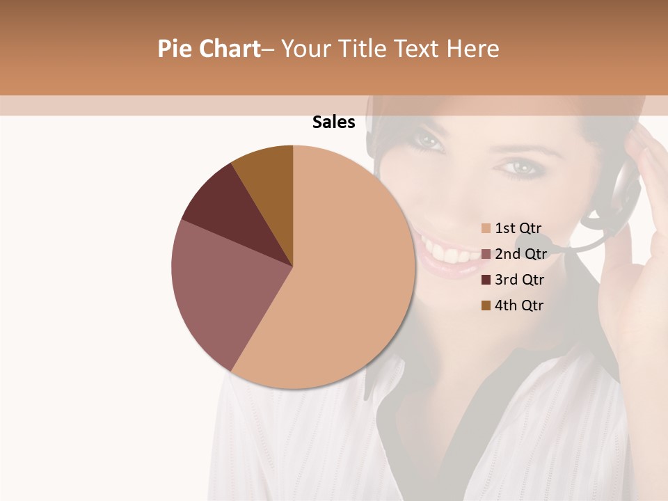 Fresh Telephone Agent PowerPoint Template