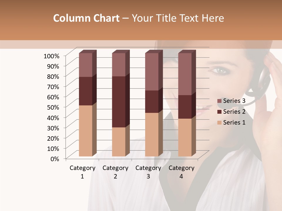 Fresh Telephone Agent PowerPoint Template