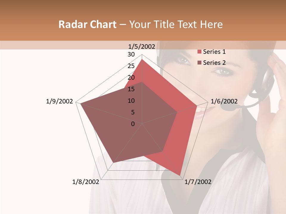 Fresh Telephone Agent PowerPoint Template