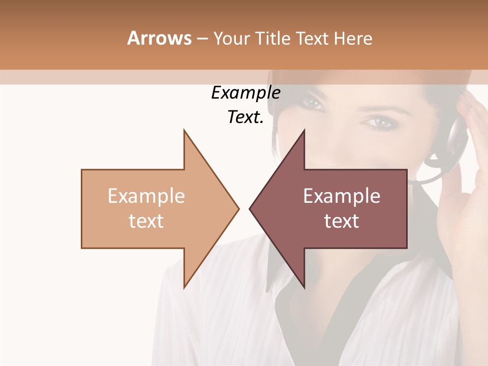 Fresh Telephone Agent PowerPoint Template