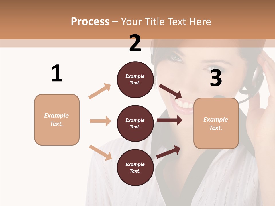 Fresh Telephone Agent PowerPoint Template