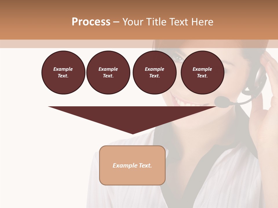 Fresh Telephone Agent PowerPoint Template