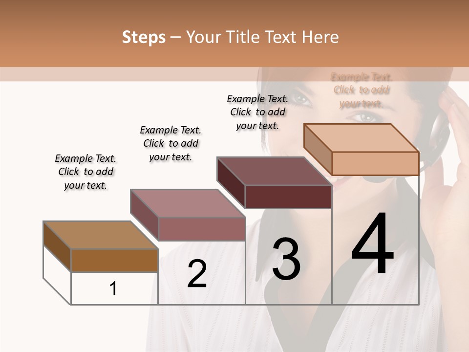 Fresh Telephone Agent PowerPoint Template