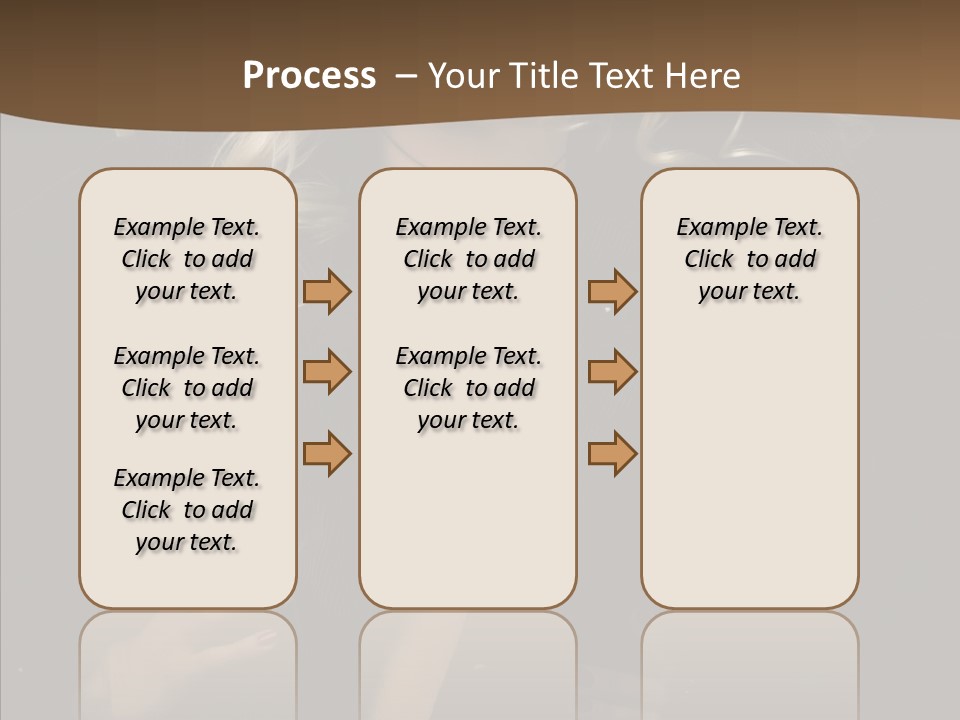 Head Sensual Girl PowerPoint Template