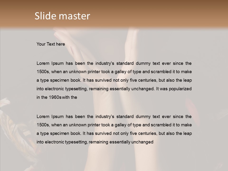 Luxury Glasses Sunglasses PowerPoint Template