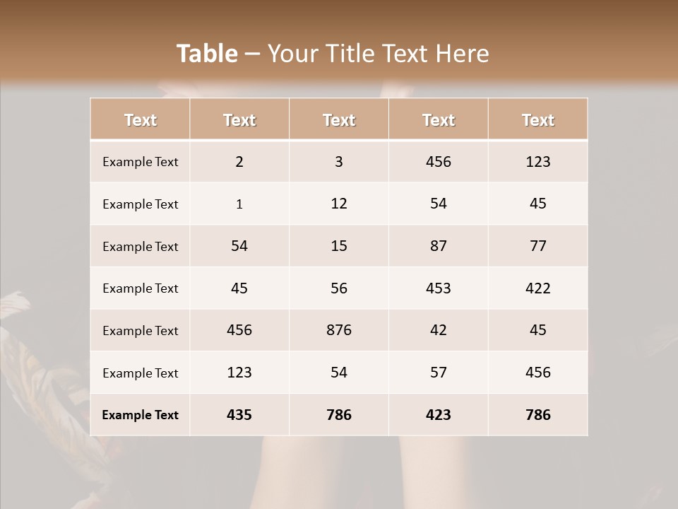 Luxury Glasses Sunglasses PowerPoint Template