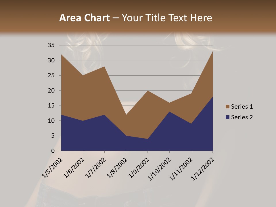 Human Portrait Woman PowerPoint Template