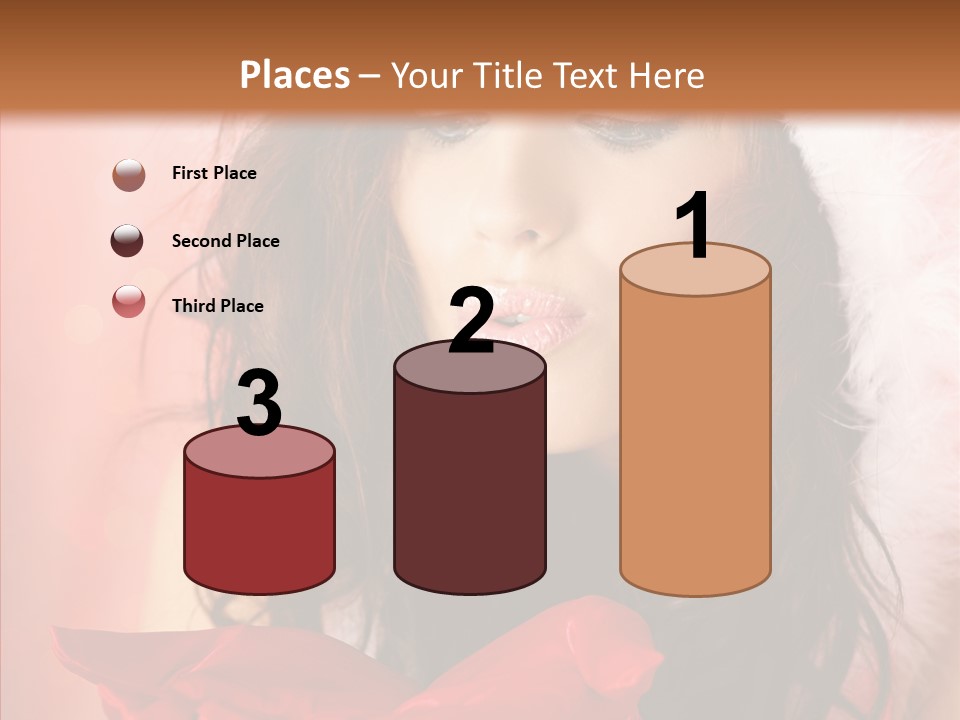 Hood Woman Girl PowerPoint Template