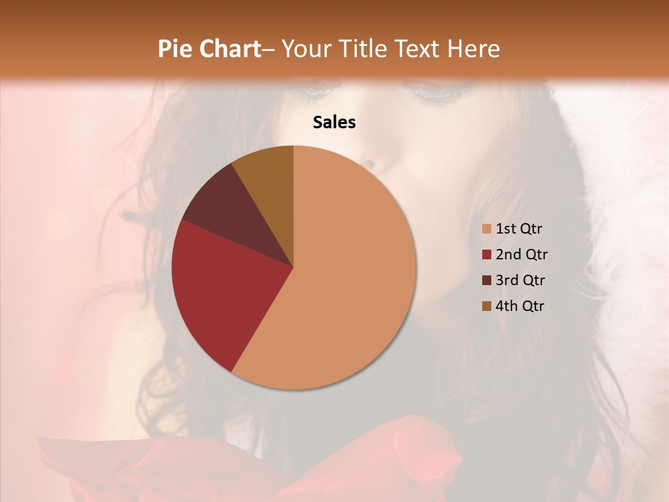 Hood Woman Girl PowerPoint Template