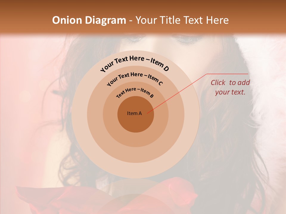 Hood Woman Girl PowerPoint Template