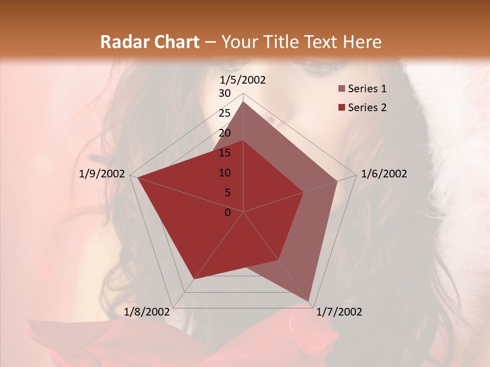 Hood Woman Girl PowerPoint Template