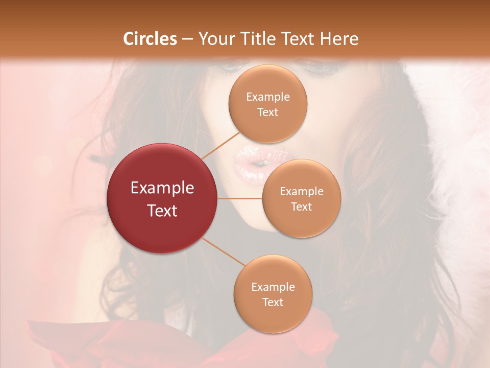 Hood Woman Girl PowerPoint Template