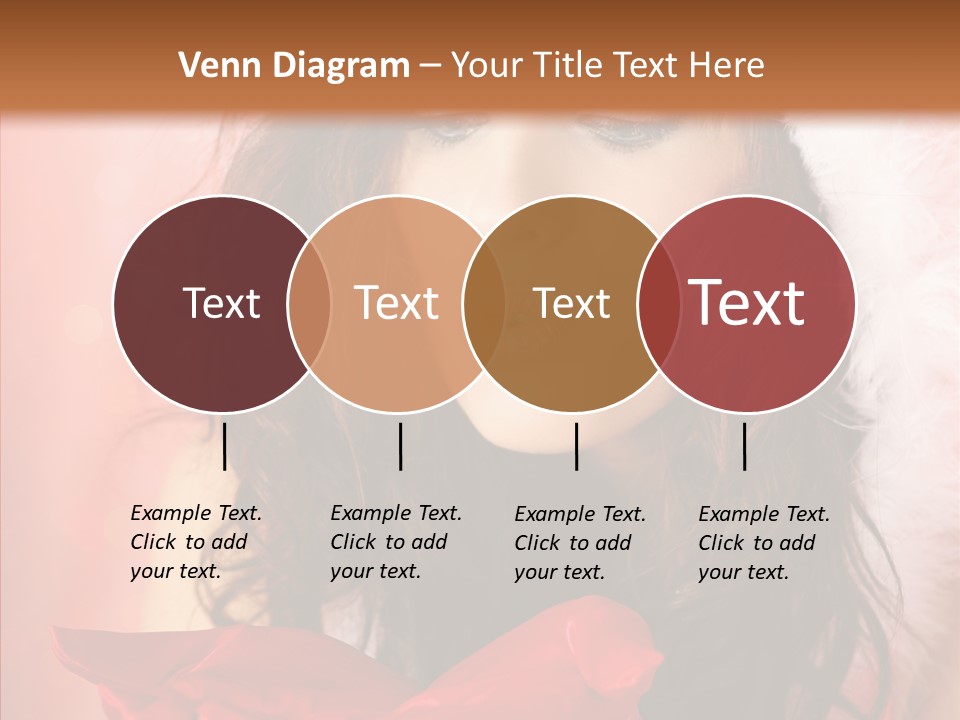 Hood Woman Girl PowerPoint Template