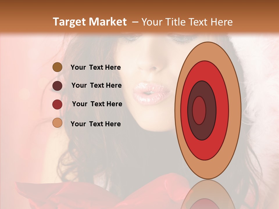 Hood Woman Girl PowerPoint Template