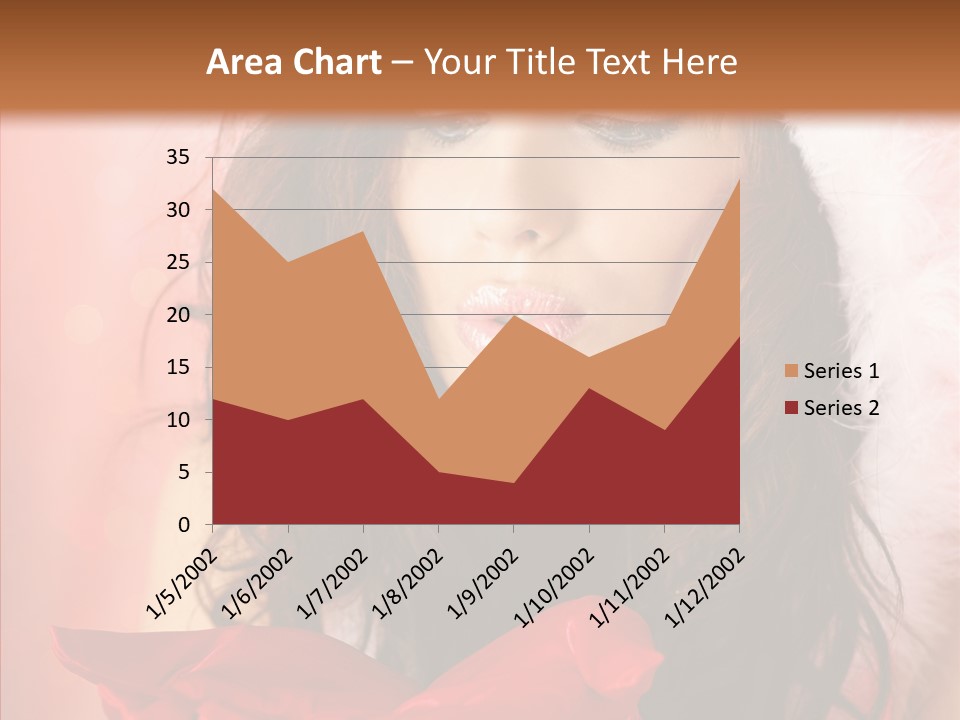 Hood Woman Girl PowerPoint Template