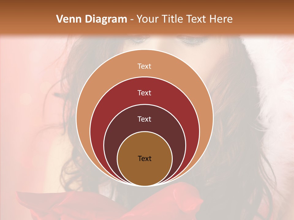 Hood Woman Girl PowerPoint Template