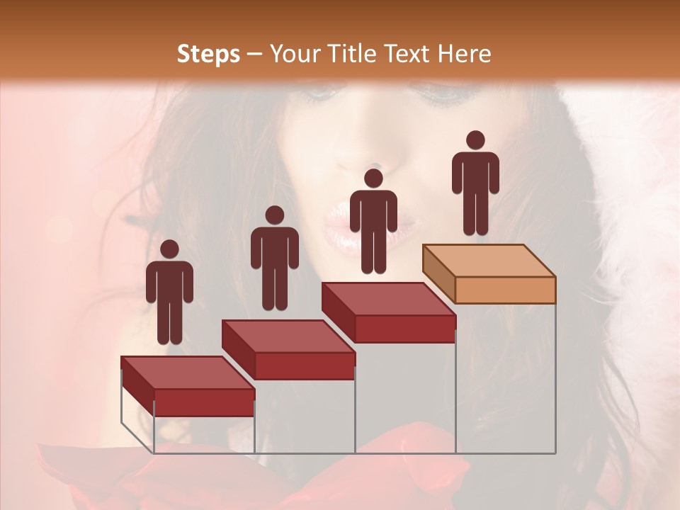 Hood Woman Girl PowerPoint Template