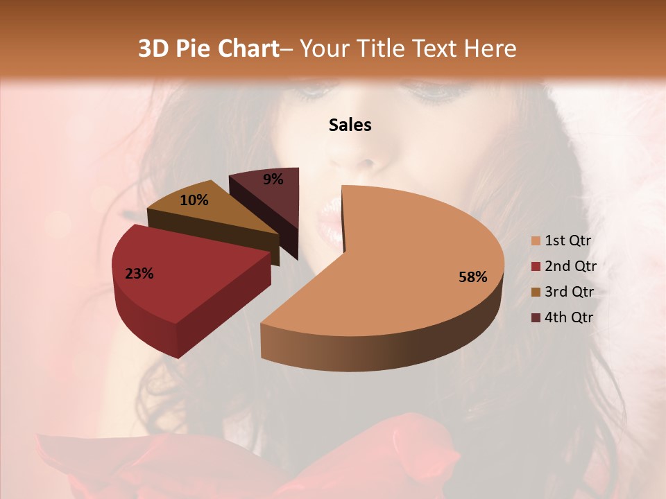 Hood Woman Girl PowerPoint Template